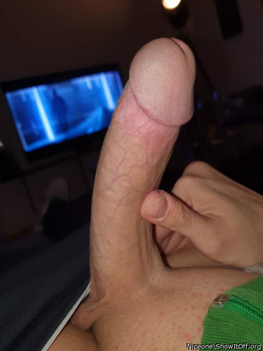 Play with my hard cock