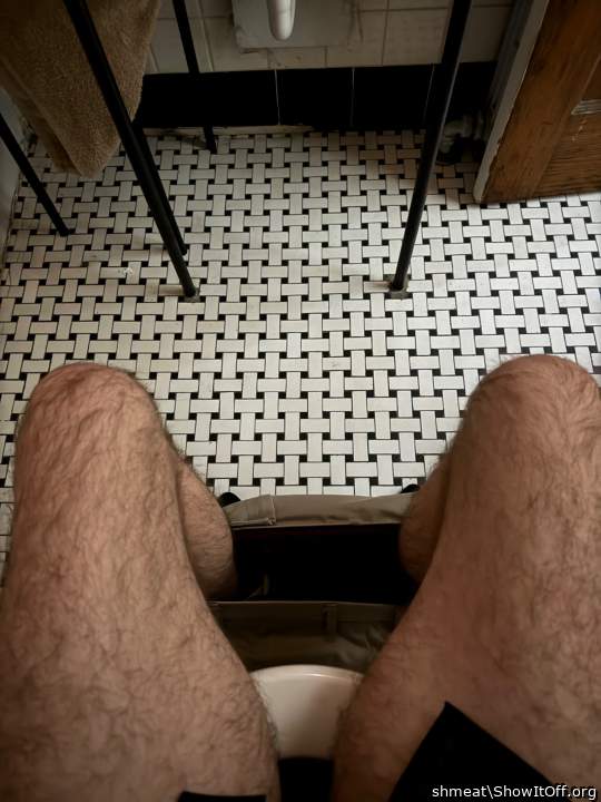 Sexy hairy legs.