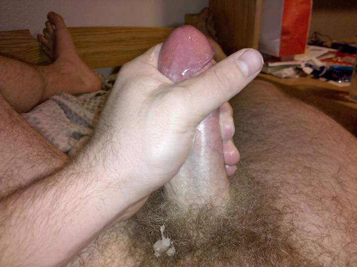 big cumshot, cant really tell from the pic, most ended up on my chest