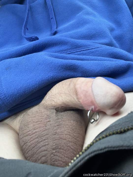 Just pierced cock