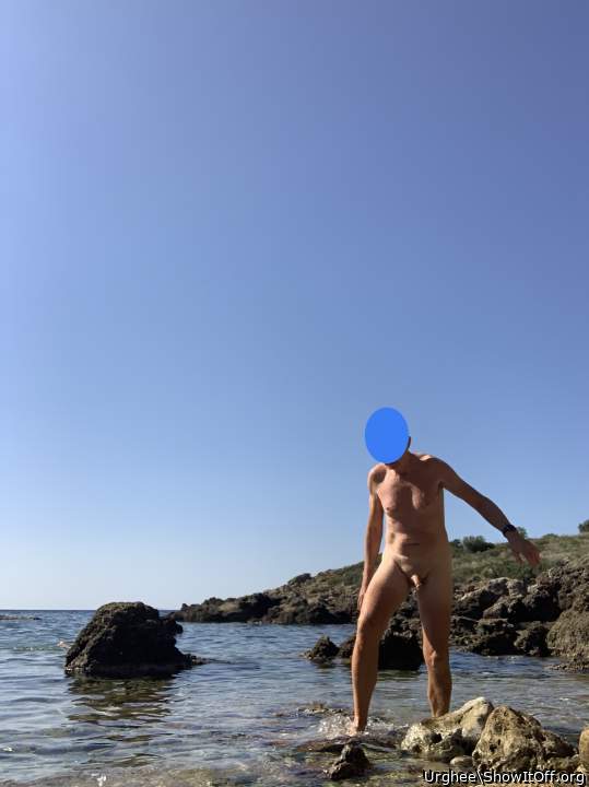 Nice to be naked outdoors
