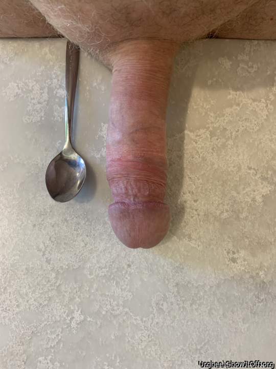 Feel that spoon with Your sperm and let me eat it!