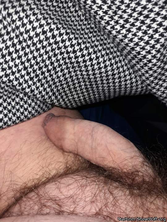 Beautiful uncircumcised and hairy cock