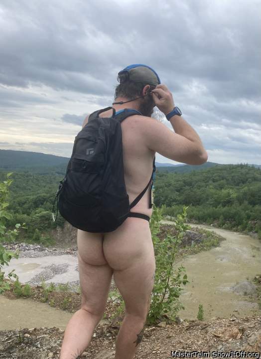 love to hike nude with you  on my hands and knees    