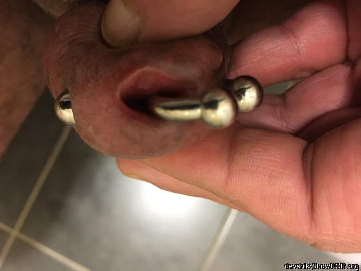 Hot piercing and piss slit