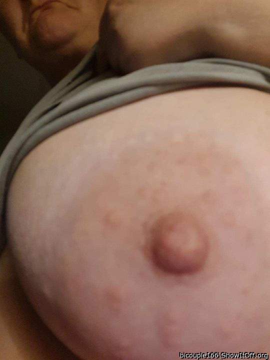 Beautiful and sexy nipple can I sick on it