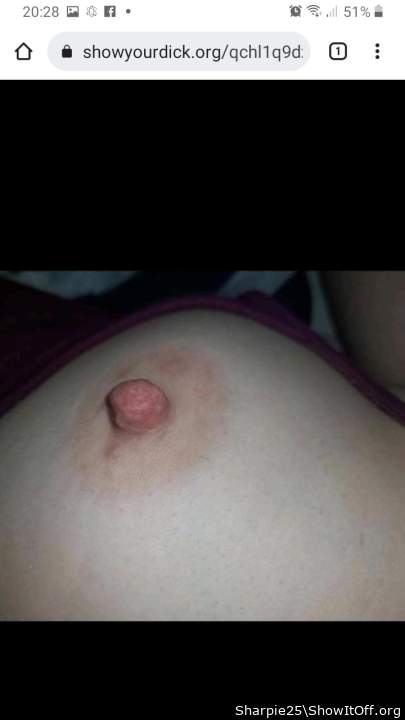 mmm gorgeous breast with exquisite looking nipple.    