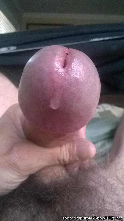 I want to lick that delicious precum up!      