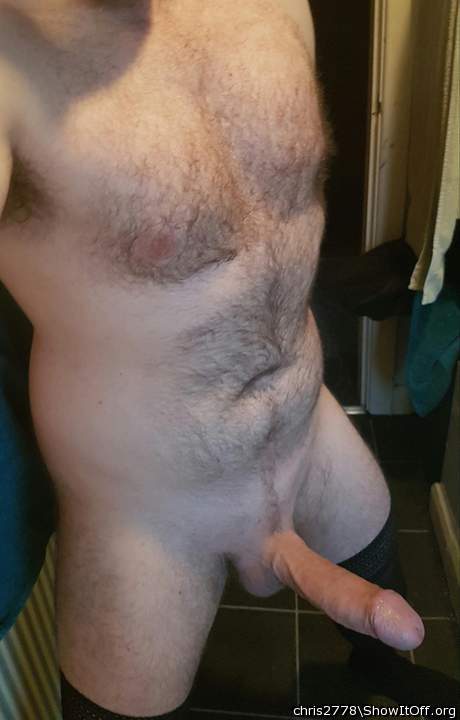 Huge cock, I'd love to be on my knees in front of you, rubbi