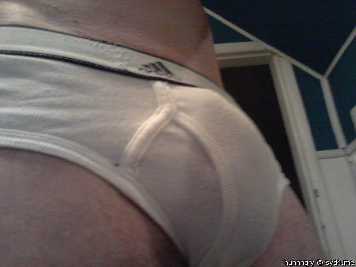 Nice bulge in your tighty whities