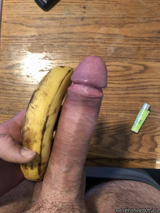 Big as a banana!!