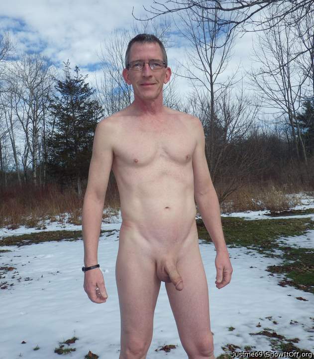 sexy in the snow and shaved smooth!  Soooo perfect!