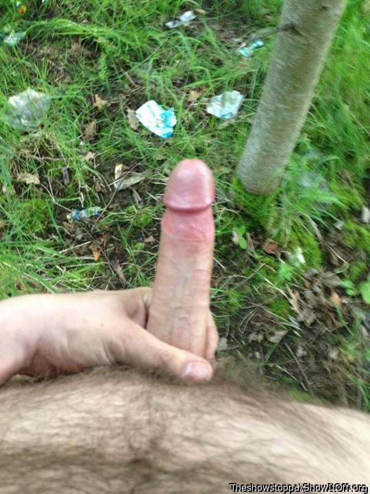 Hot outdoor fun  with a yummy dick