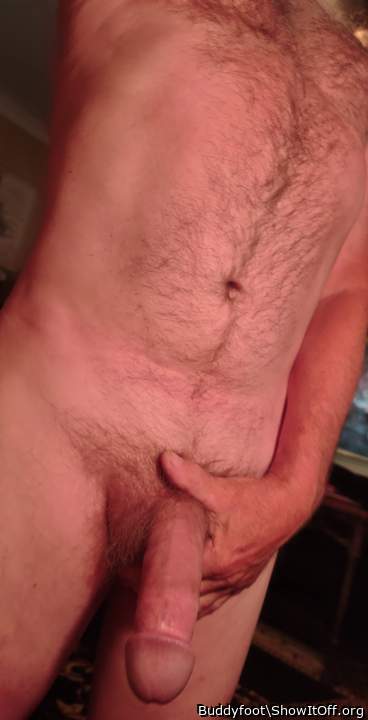 Awesome cock and hot furry body man!  