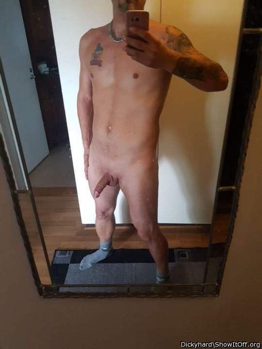 Sexy body and hot cock great pic 