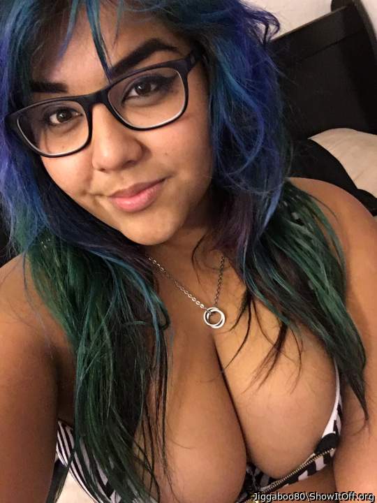 Where can I put my cum? The glasses or the breast? 