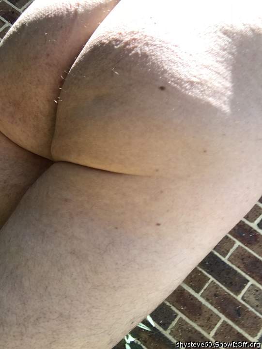 Sun on my bum