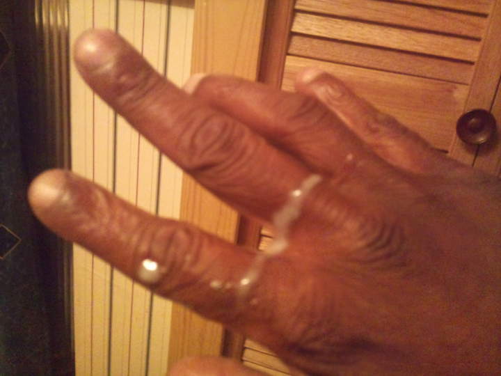 Spermy fingers