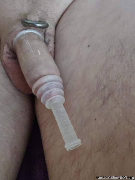 my penis with urinalcondom