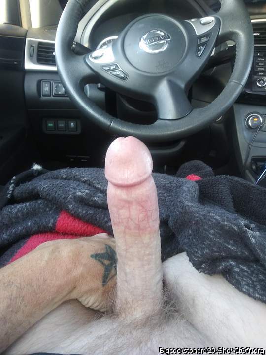 nice hard white penis