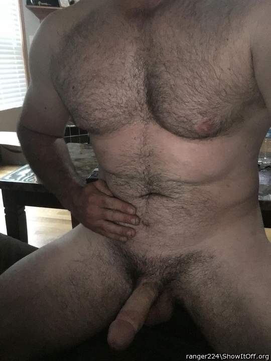 Wow perfect chest and hair