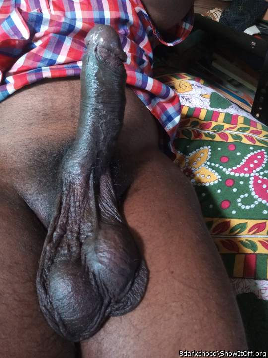 What a wonderful cock and those hanging balls are stunning.