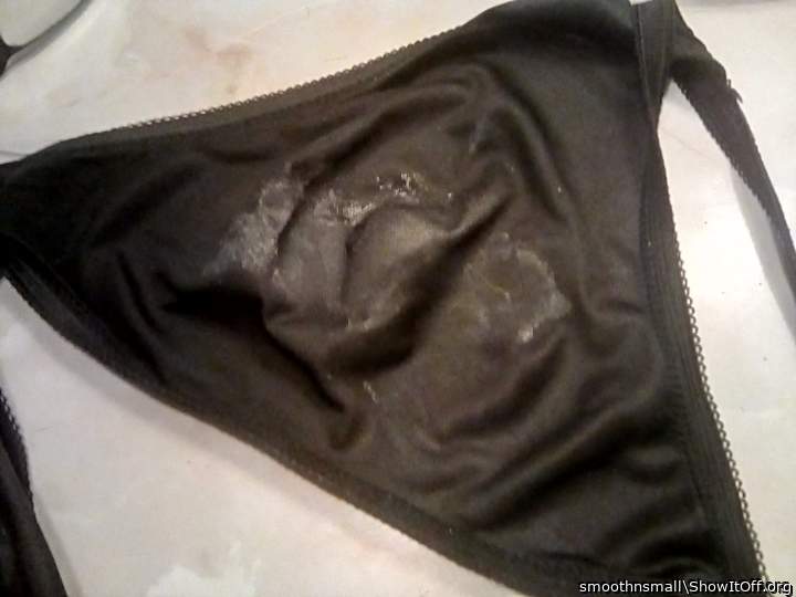 Cum stained panties