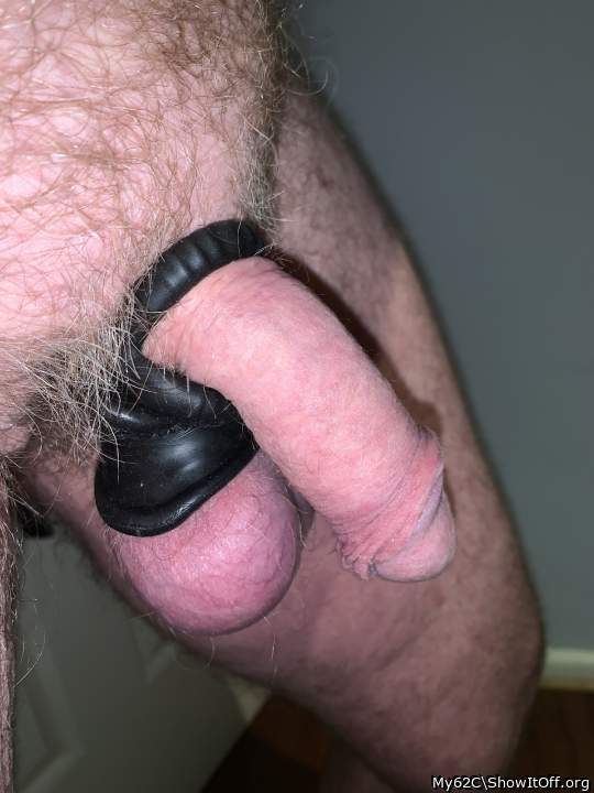 Ball stretcher and foreskin