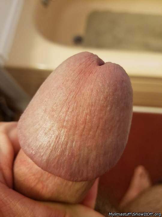 You have an absolutely stunning cock head...great closeup pi