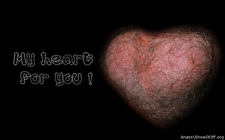 My heart for you!