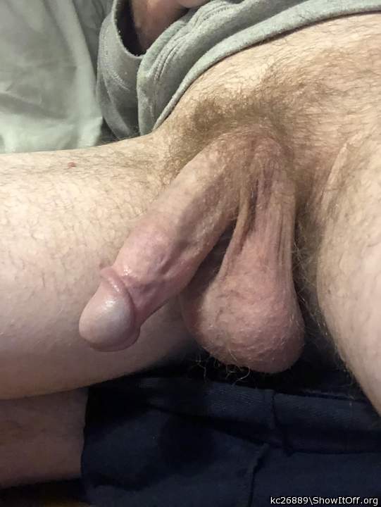 What a sexy hairy cock.   
