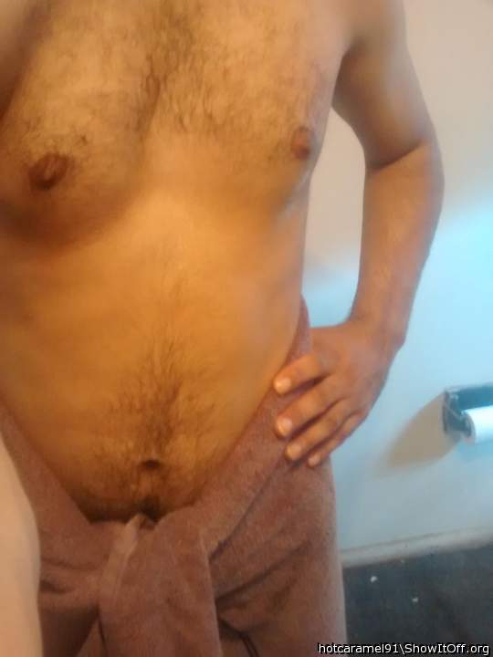 fresh out the shower.