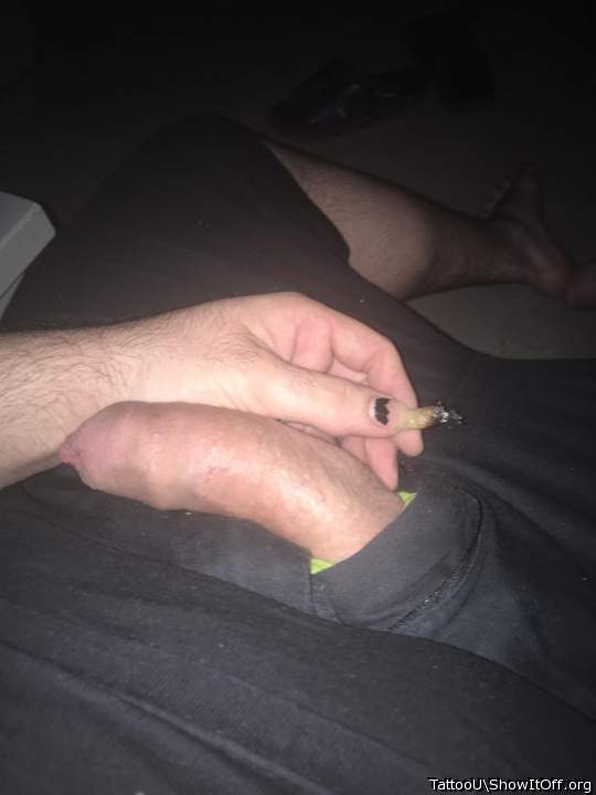Smoking weed made my dick chub up ;)