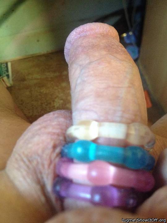 my new cock rings