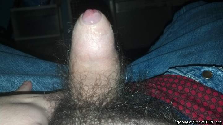 I really love how hairy your shaft is.
I would love to suck