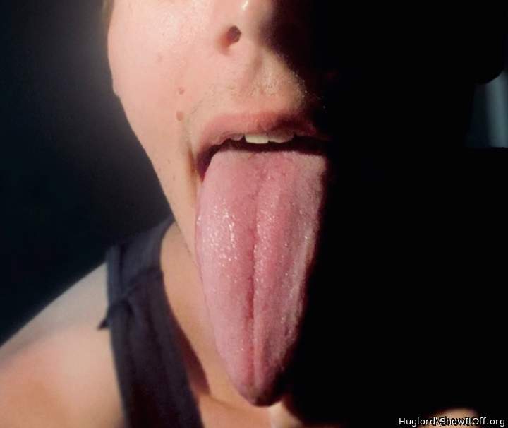 seriously though why is my tongue so big. how does this even happen