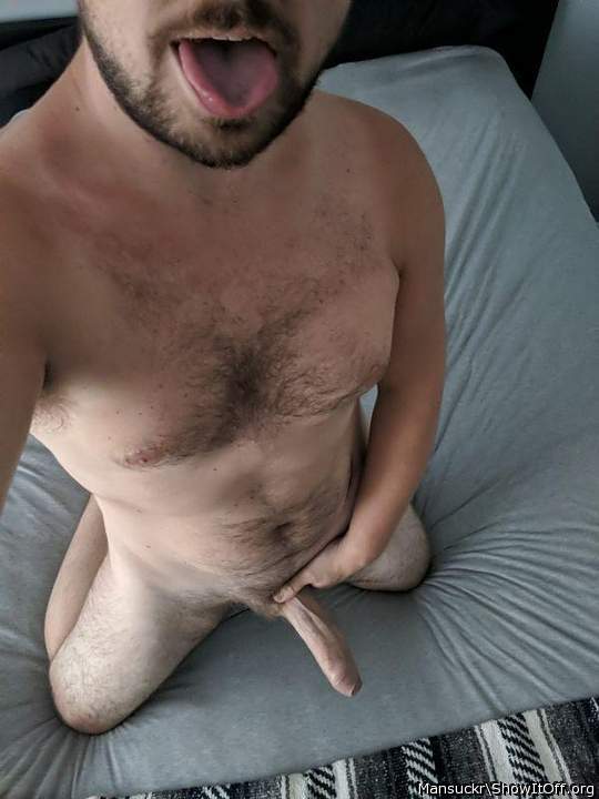 I want to rub my cock on your tongue.... And then stick my t