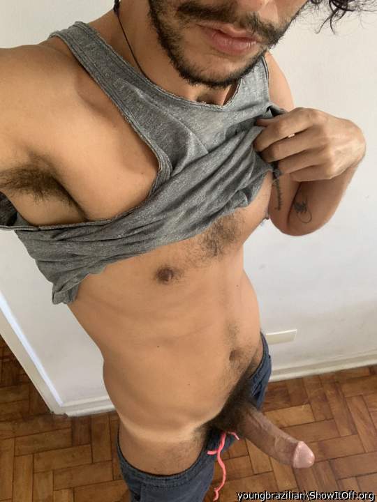 hairy pits and cock