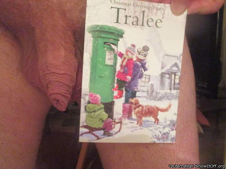 My Christmas card from GORGEOUS SEXY JOHN in Ireland