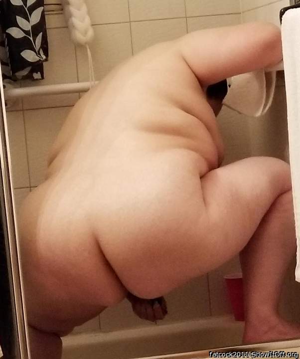 My sexy Whore slut wife just now shaving her asshole her private shower  8/3/18