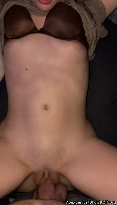 In her raw;)