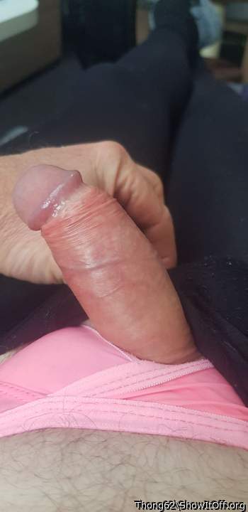 Stiff wet cock
