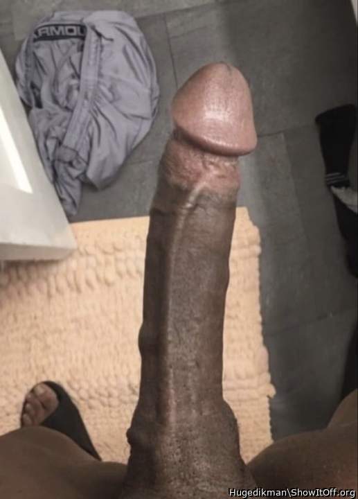 My wife tells me my dick looks like a elephant trunk