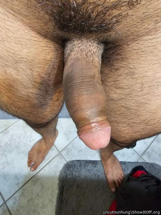 Photo of a boner from uncutnunhung