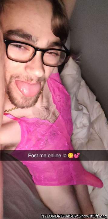 Cute pink lingerie