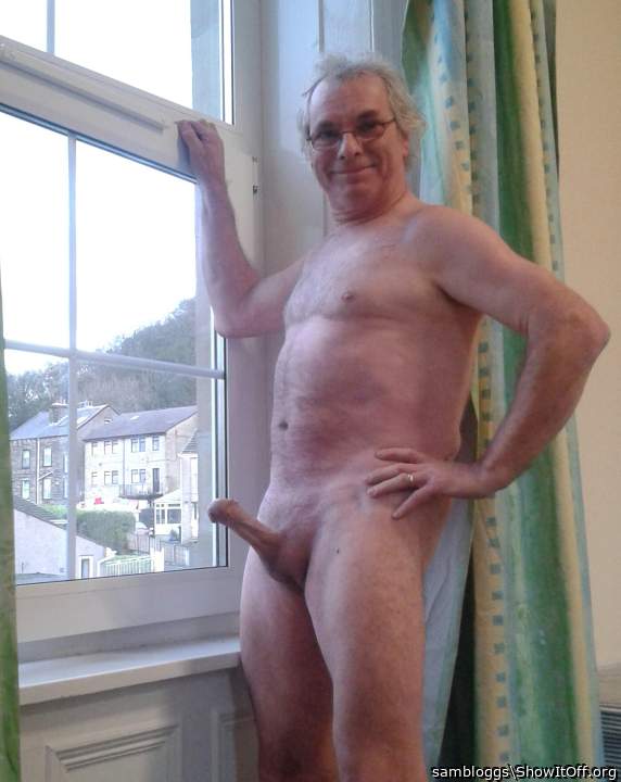 Nice view from the window. Oh, great cock