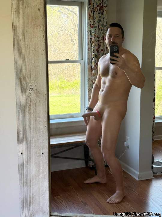 I'd drop to my knees right there in the window 