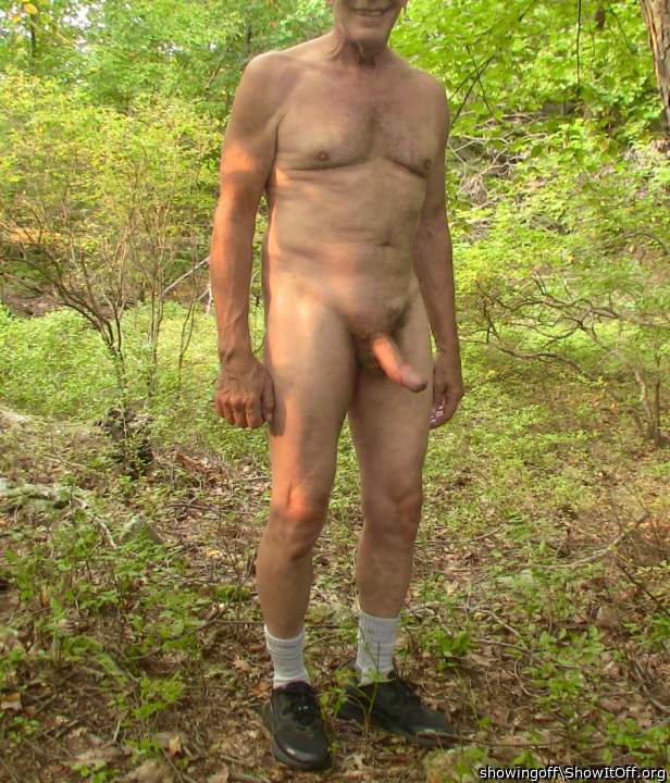 What you need is a naked buddy for your nude hikes....I volu