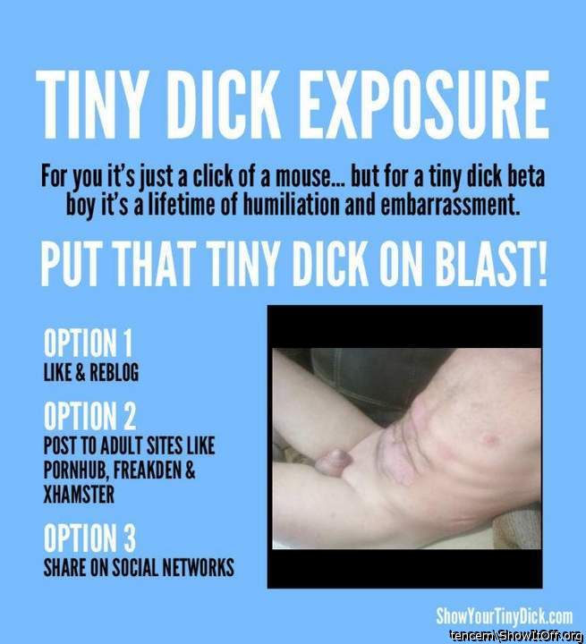 Official tiny little dick