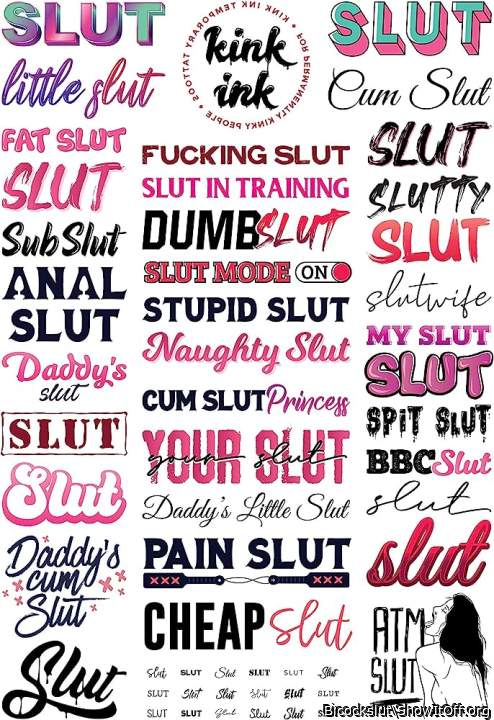 Dumb sissy slut